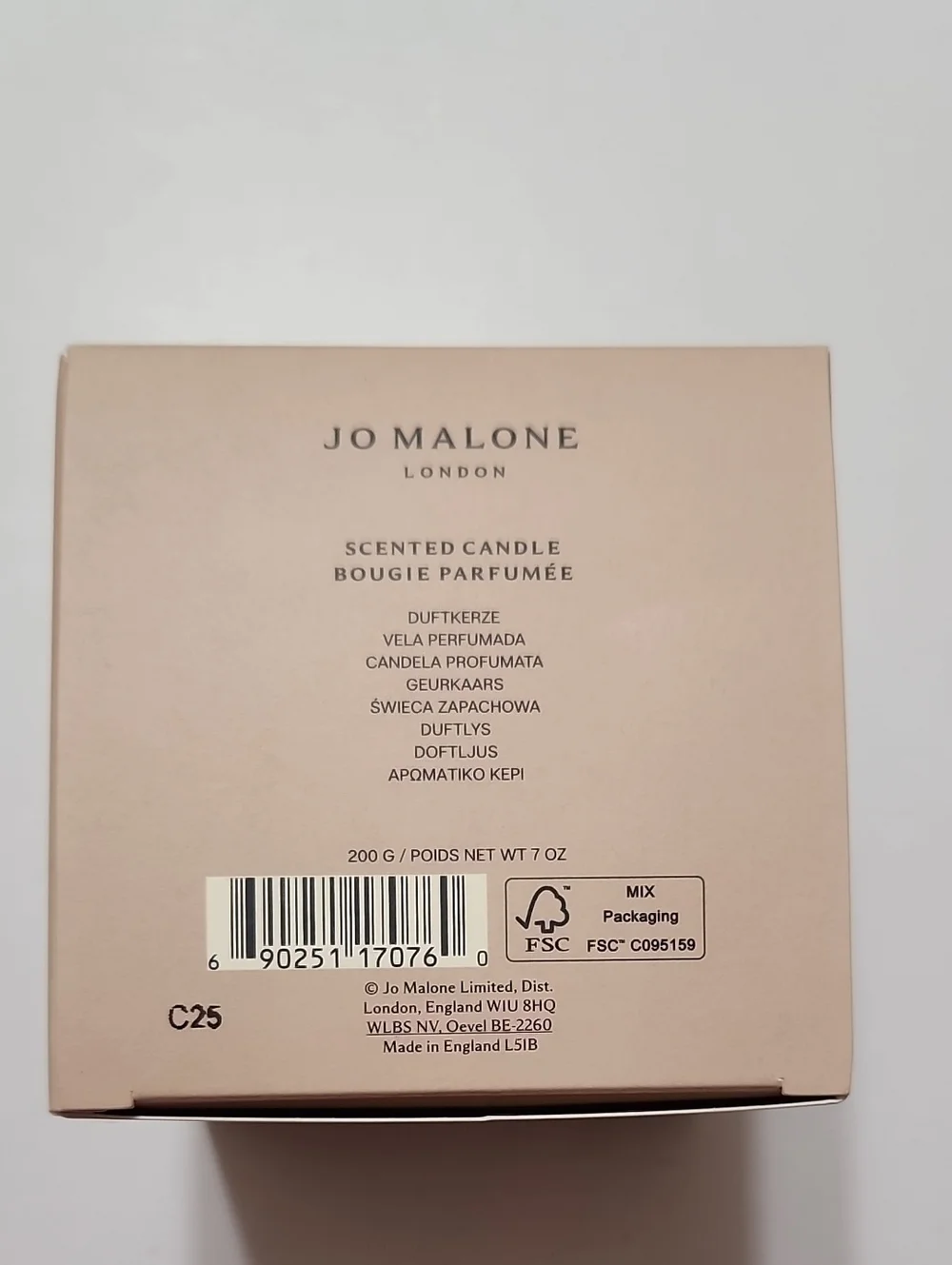 JO MALONE LONDON Little Greene Pomergranate Noir Scented Candle